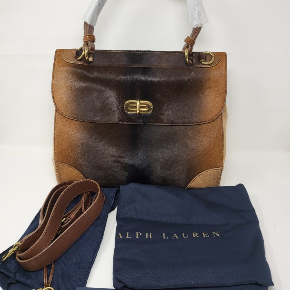 NWT Ralph Lauren Large Tiffin Bag